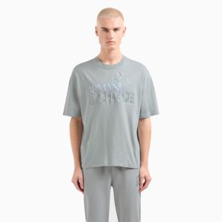 Armani Exchange 时尚休闲logo圆领套头T恤
