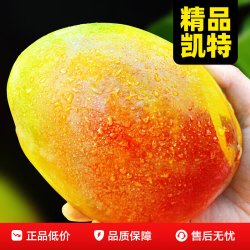 攀枝花 凯特芒 青黄皮 带箱5斤净重4.5斤单果200-400g
