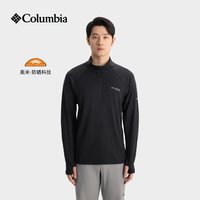 Columbia 2026秋冬新品户外男钛金系列吸湿速干UPF50防晒休闲长袖T恤