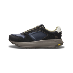 KOLON SPORT RETRO RUNNER跑步鞋 男女同款耐磨V底户外休闲鞋 LUFC5WT415-BK 黑 42 （265mm） 42