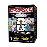 Monopoly FIFA世界杯球星传奇卡牌补充包 24张Panini Prizm交换卡 桌游