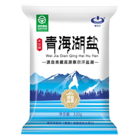 察尔汗 青海湖盐 未加碘 400g 袋装