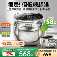 欧瑞氏 德国低糖电饭煲 2026新款0涂层米汤分离式电饭煲 沥米饭低糖电饭锅 3L