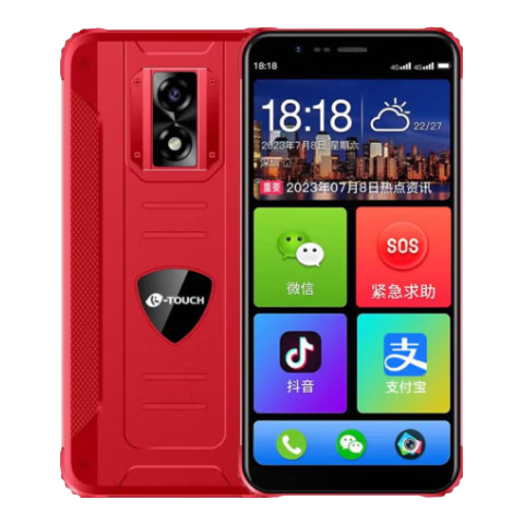 天语 M50 8核处理器 红色 4GB+128GB 智能手机