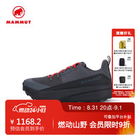 MAMMUT Aenergy Hike 红标男士户外徒步低帮徒步鞋 钢灰-黑色 42