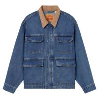 Levi's李维斯 美式休闲翻领撞色短款牛仔夹克