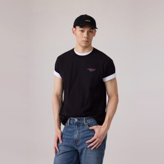 88VIP：Levi's 26年秋季新款男士美式复古休闲针织印花短袖T恤