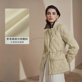 波司登 90鹅绒 翻领 露珠卡其 M 女士羽绒服