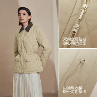 波司登 90鹅绒 翻领 露珠卡其 M 女士羽绒服