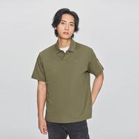 Lee 商场同款25春舒适版翻领Logo印花男轻薄短袖polo衫