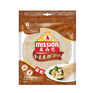 麦西恩 全麦卷饼 270g