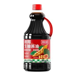 厨邦 生抽酱油2.2KG调味品调料鲜味生抽蒸鱼豉油经典酿造酱油Q6