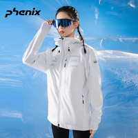 Phenix 菲尼克斯 国家队系列滑雪服中层开衫卫衣防风防寒保暖帽衫冲锋衣 乳白色 M