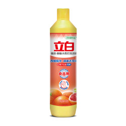 立白 洗洁精西柚小苏打洗洁精厨房用洗涤剂可洗果蔬 性价比408g*1瓶