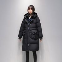 百亿补贴：yput 羽绒服冬季中长款休闲连帽时尚宽松外套 YHG411286G