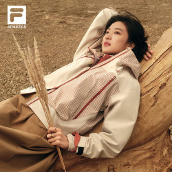 FILA 呼吸壳｜FILA软壳外套26秋季新款女士户外运动上衣 鸽子灰-GY L 170/88A/L