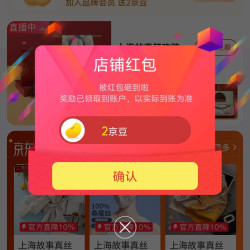 上海故事配饰京自关注领 2 京豆
