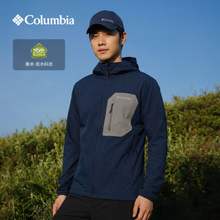 Columbia 户外26春夏新品男拒水云感软壳衣徒步外套WE3966 464 L