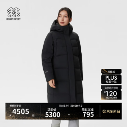 KOLON SPORT 重量羽绒服 女士户外GTX SUPER BENCH防风鹅绒夹克 LKDJ