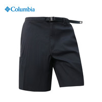 Columbia 男裤户外春夏上新户外拒水弹力短裤舒适透气五分裤AE0384 010 XE97