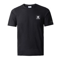 Columbia 短袖T恤夏季宽松男女运动户外速干透气半袖上衣 黑色-XE9502 M
