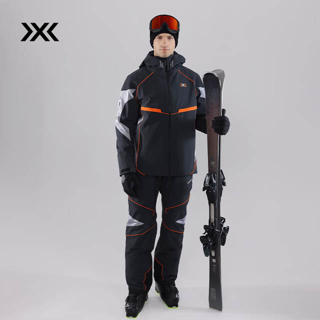 X-BIONIC XBIONIC聚能加强PRO SKI滑雪服男滑雪裤防风保暖 24691、24692 极速黑裤子 S