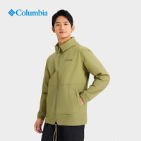 Columbia 户外春夏夹克男装运动服上衣皮肤衣防风外套WE1348 327 L