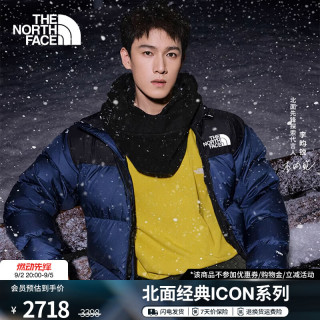 北面 ICON羽绒服1996NUPTSE鹅绒美版700蓬填充|3C8D GOB/北面山巅蓝