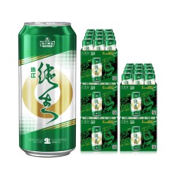珠江啤酒 9°P纯生啤酒 500ml