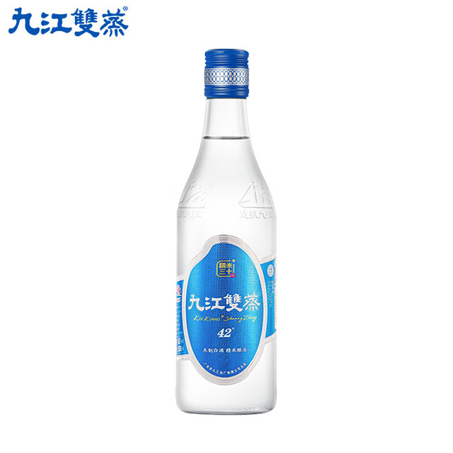 今日必买：九江双蒸 精米30+ 42度 米香型白酒 500mL 单瓶