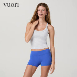 vuori Halo Cross Back 女士休闲运动背心 26夏季新品VW1423 晨序灰/Pale Grey Heather M 165