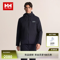 海丽汉森hh冬26秋 户外轻盈防风舒适保暖金标P棉棉服 黑色 XL