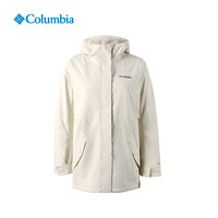 Columbia 棉服女秋冬商场同款户外夹棉冲锋衣防水派克服外套XR3802 191
