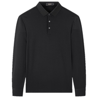 雅戈尔 羊毛莫代尔混纺 蓄热保暖 男士POLO衫