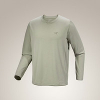始祖鸟(ARC'TERYX) Cormac Crew LS M 男子 速干长袖T恤 岩灰绿 L