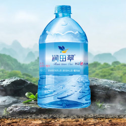 润田翠 runtian） 润田翠天然含硒矿泉水 新老包装随机发货 4.7L*2桶