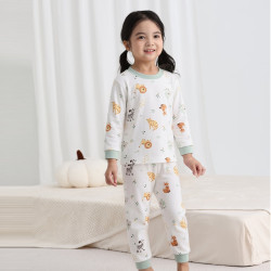 丽婴房 婴幼儿高腰家居服套装 幼童内衣套装（3款）