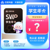 百度网盘 超级会员 12个月