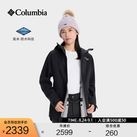 Columbia 户外女子钛金系列3L防水滑雪服冲锋衣外套WR1325 011亚太修身版型 黑色 L (165/88A)