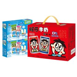 旺旺 儿童牛奶+O泡果奶）早餐奶 245ml*8罐
