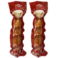 双花牌 双花大肉枣香肠225g*2袋东北特产风味枣肠甜口香肠零食真空即食