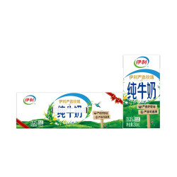 伊利 严选牧场纯牛奶 200ml*24盒（7月产）
