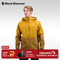 Black Diamond 黑钻BD户外运动滑雪服新侦察兵弹性防水透气外套男款745046 Amber/Flax M