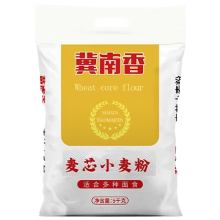 国家补贴、PLUS会员：冀南香 麦芯小麦粉10斤 中筋家用包子饺子馒头饼手擀面