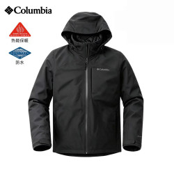 Columbia 三合一冲锋衣男26秋冬户外防水热能羽绒内胆XE1897 010 L