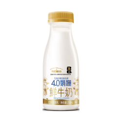 每日鲜语 低温奶鲜牛奶4.0g蛋白娟姗250ml*6