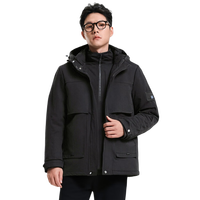 杉杉 鹅绒 可拆卸内胆三合一 男士鹅绒羽绒服