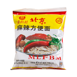南街村 老北京方便面南街村整箱泡面速食河南特产零食麻辣干吃面干脆面 北京面 北京方便面
