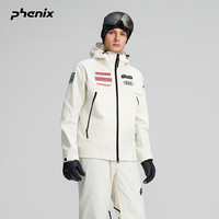Phenix 菲尼克斯 25-26年新款连帽防风3L滑雪服中层运动户外卫衣 米白 L