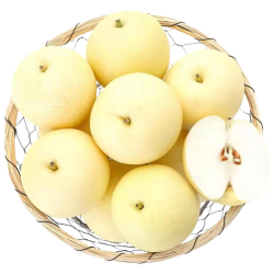 京鲜生 河北皇冠梨 单果170g+ 净重8斤